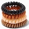 Uncle Bills Spiral Hair Tie 5.5Cm 4 Pieces
