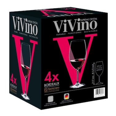 NAT VIVINO BORDEAUX 61CL STEMGLASS