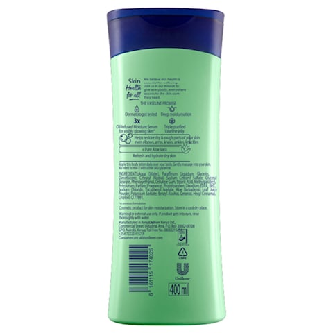 Vaseline Intensive Care Aloe Soothe Lotion Aloe 400Ml