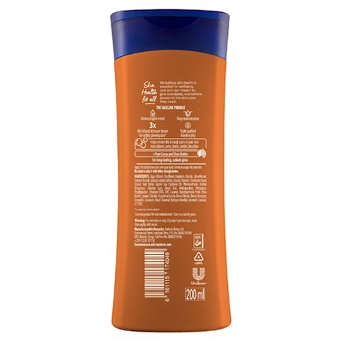 Vaseline Intensive Care Cocoa Radiant Lotion 200Ml