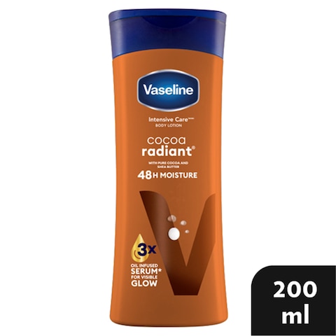 Vaseline Intensive Care Cocoa Radiant Lotion 200Ml