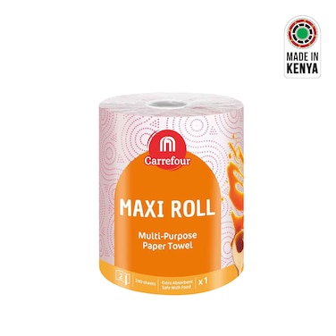 Carrefour Maxi Multi-Purpose Kitchen Towel 240 Sheets