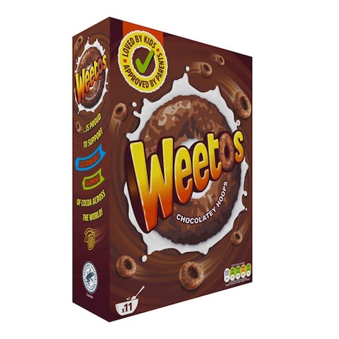Weetabix Weetos Orange Chocolatey Hoops Cereal 420g