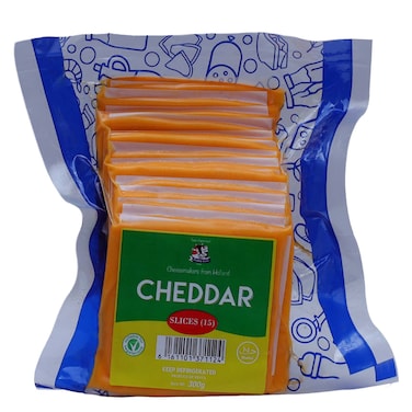 Happy Cow Cheddar Cheese Slices 300g