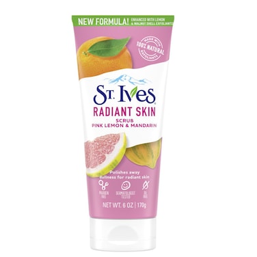St. Ives Radiant Skin Pink Lemon And Mandarin Orange Scrub 177ml