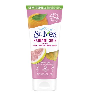St. Ives Radiant Skin Pink Lemon And Mandarin Orange Scrub 177ml