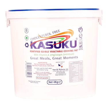 Kasuku Pure Vegetable Cooking Fat 4Kg