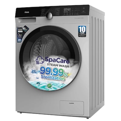Mika MWAFCV33108DS Fully Automatic Front Load Washer 10KGS & Dryer 7kg Silver