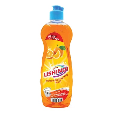 Ushindi Dishwashing Liquid Orange 750ml