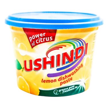 Ushindi Dish Washing Paste Lemon 800g