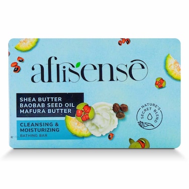 Afrisense Bathing Soap Cleansing &amp; Moisturizing 125g