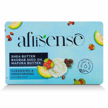 Afrisense Bathing Soap Cleansing &amp; Moisturizing 225g