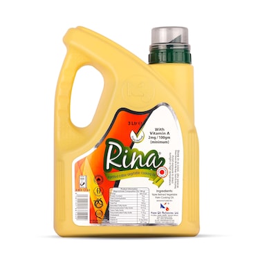 Rina Vegetable Cooking Oil 3l