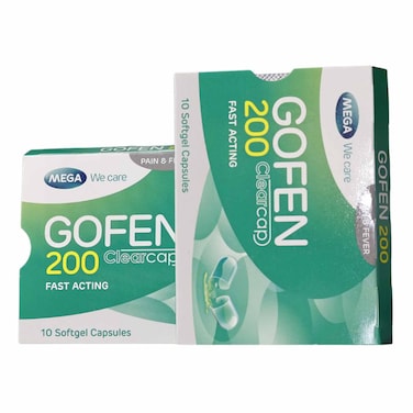Mega Gofen Ibuprofen 200mg