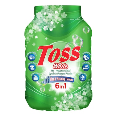 Toss Washing Powder White 1kg