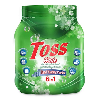 Toss Washing Powder White 500g