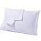 Estilo Pillow Case Satin Strips 2Pieces Assorted Color.  