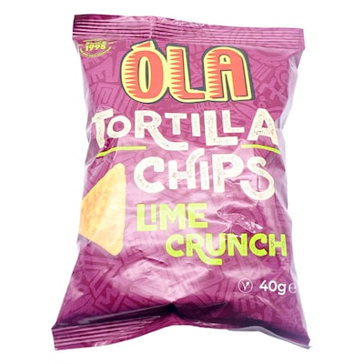 Ola Tortilla Chips Lime 40G