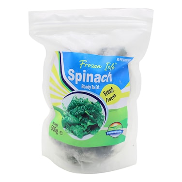 Frozen Isle Spnach Ready To Eat 500G