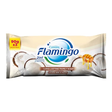 Flamingo Soap Milk 90Gx3