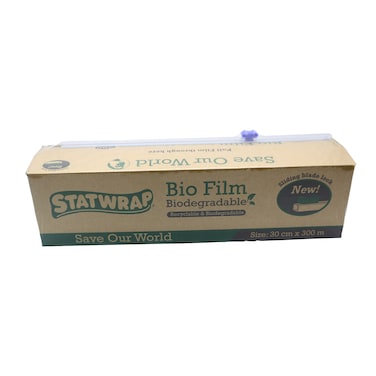 Statwrap Biodegradable Cling Film With Blade 30cmx300m
