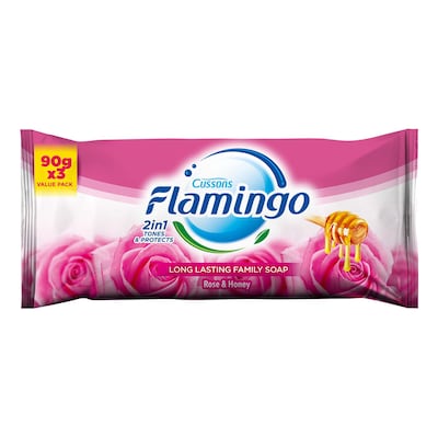 Flamingo Soap (Rose) Value Pack