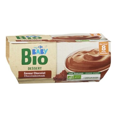 Carrefour Baby Bio Yogut Chocolate 4X100G