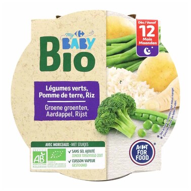 Carrefour Baby Bio Green Vegetable Rice 230G