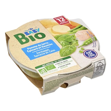 Carrefour Baby Bio Plate Spinach 12Ml