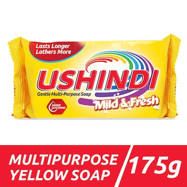 Ushindi Det Soap Bar Yellow 175G