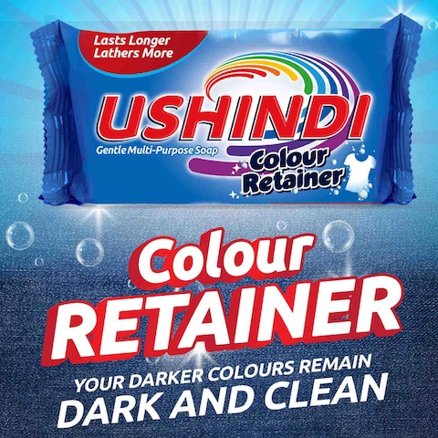 Ushindi Det Soap Bar Blue 175G