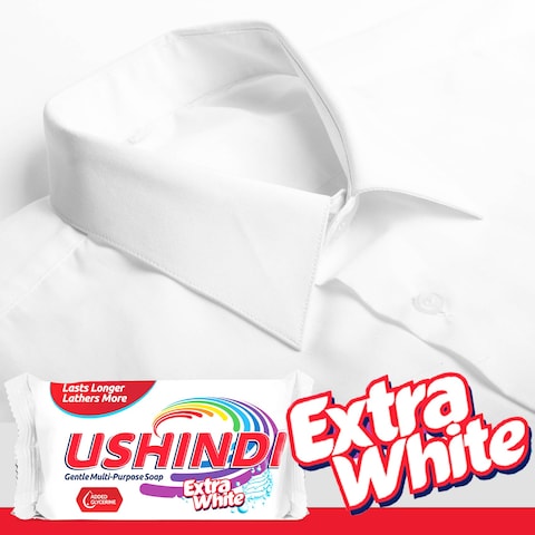 Ushindi Det Soap Bar White 175G