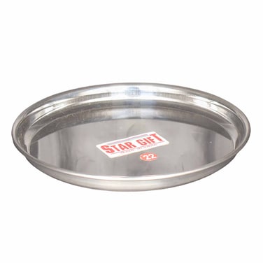 Stargift Stainless Steel Halwa Plate 22