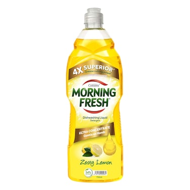 Morning Fresh Dishwashing Liquid Lemon 750Ml