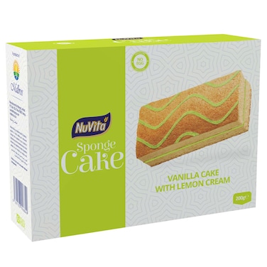 NuVita  Lemon Vanilla Cake 200G