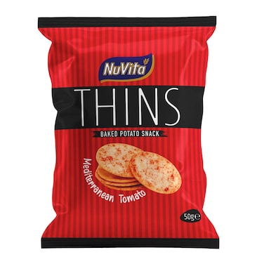 NUVITA TOMATO THINS 50G