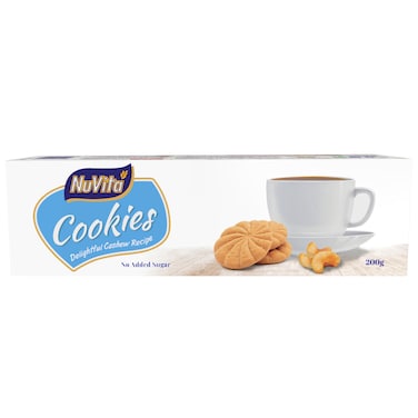 Nuvita No Added Sugar Cashew Cookie200G