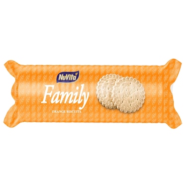 NuVita  Family Orange Biscuits 75G