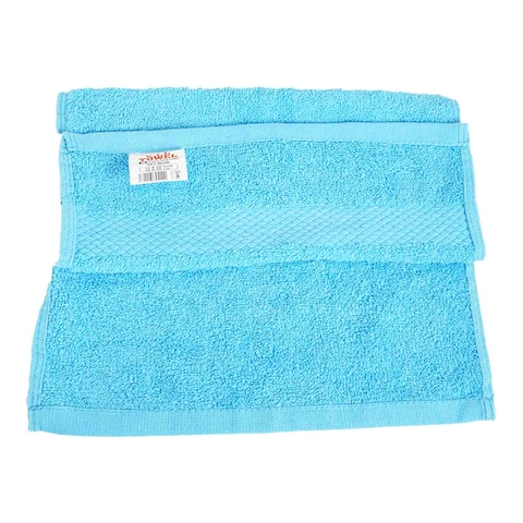 Sil Hand Towel 12X20 Sky Blue