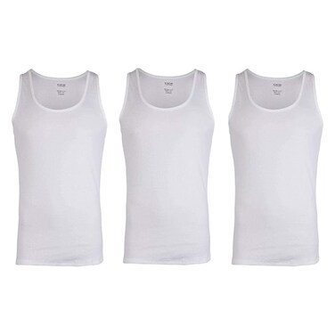 DICE 100%CTTN UNDRSHRT PK3 CLRS S