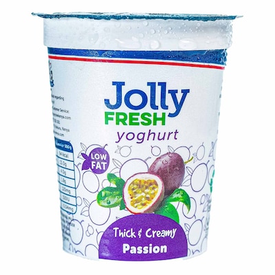 Jolly Fresh Thick And Creamy Passion Yoghurt 150ml