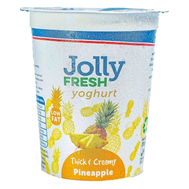 Jolly Fresh Thick And Creamy Pineapple Cup Yoghurt 150ml