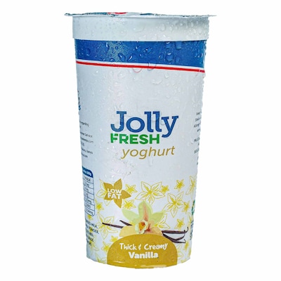 Jolly Fresh Thick And Creamy Vanilla Cup Yogurt 250ml