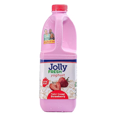 Jolly Fresh Yogurt Strawberry Bottle 3L