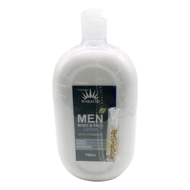 CHANIRA MEN BODY &amp; FACE LOTION750ML