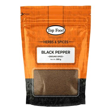 Top Food Black Pepper Powder P 500G