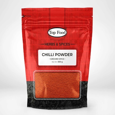 Top Food Chilli Powder Pouch 500G