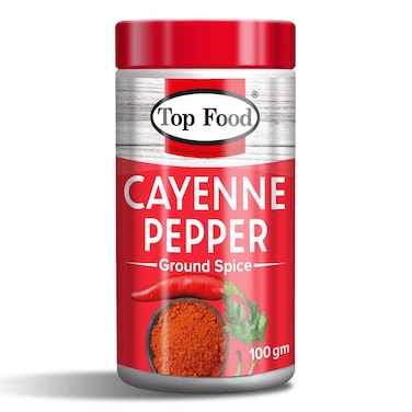 Top Food Cayenne Pepper Jar 100g
