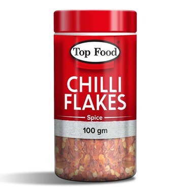 Top Food Chilli Flakes Jar 100g