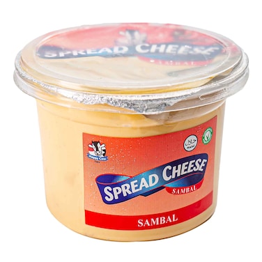 Happy Cow Spread Cheese Sambal 250G